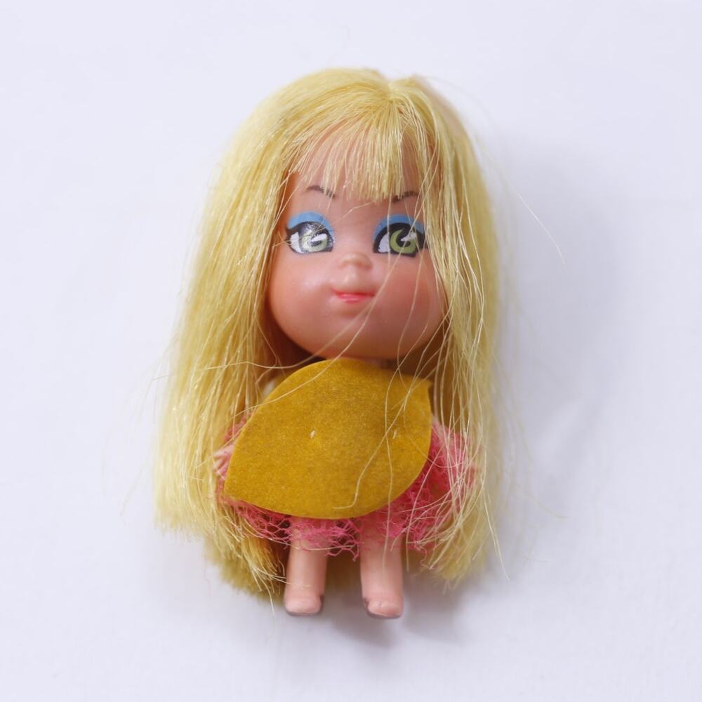 1970s, Liddle Kiddles, Laffy Lemon, Doll, Kola Kiddle, Mattel, ~ 250929-WH 761
